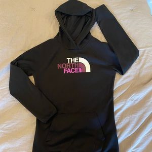 The North Face - Black/Purple Hoodie - Size M